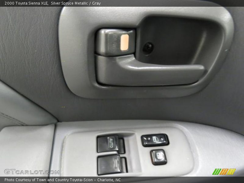 Silver Spruce Metallic / Gray 2000 Toyota Sienna XLE