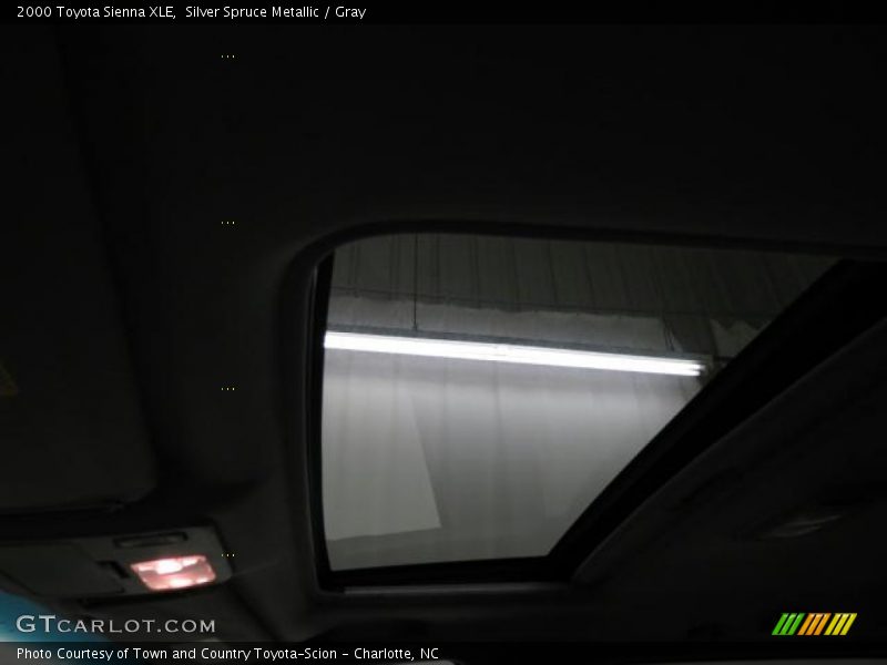 Silver Spruce Metallic / Gray 2000 Toyota Sienna XLE