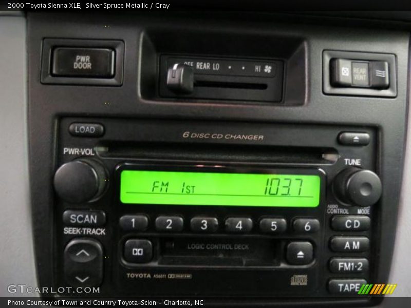 Audio System of 2000 Sienna XLE