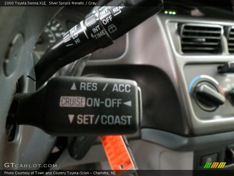 Controls of 2000 Sienna XLE