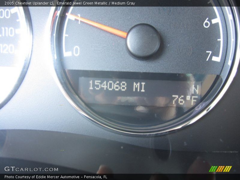 Emerald Jewel Green Metallic / Medium Gray 2005 Chevrolet Uplander LS