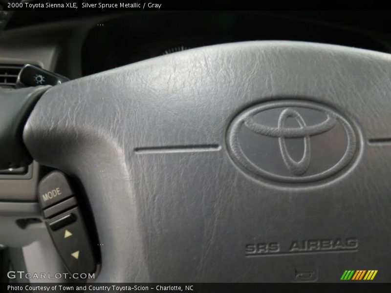 Silver Spruce Metallic / Gray 2000 Toyota Sienna XLE
