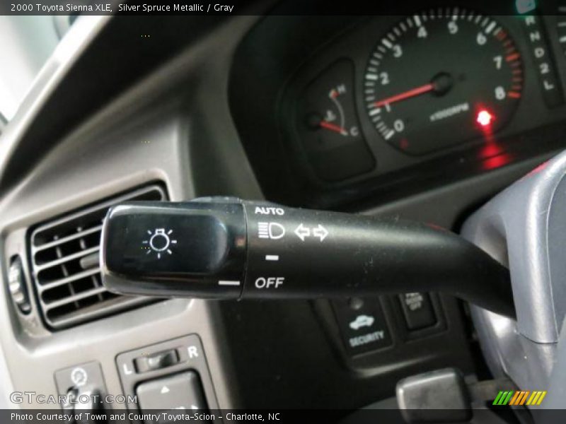 Controls of 2000 Sienna XLE