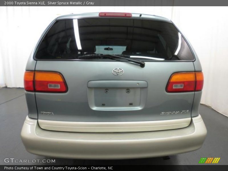 Silver Spruce Metallic / Gray 2000 Toyota Sienna XLE