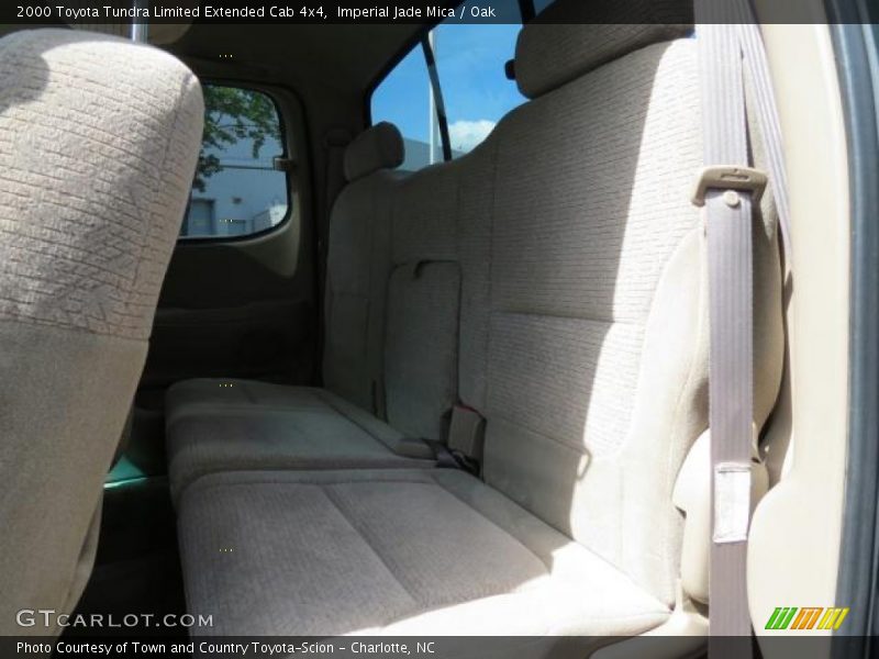 Imperial Jade Mica / Oak 2000 Toyota Tundra Limited Extended Cab 4x4