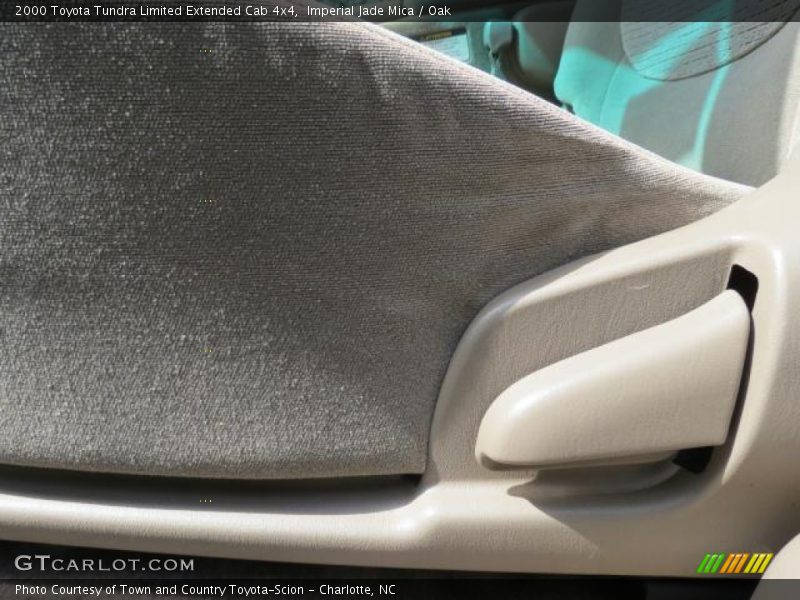 Imperial Jade Mica / Oak 2000 Toyota Tundra Limited Extended Cab 4x4