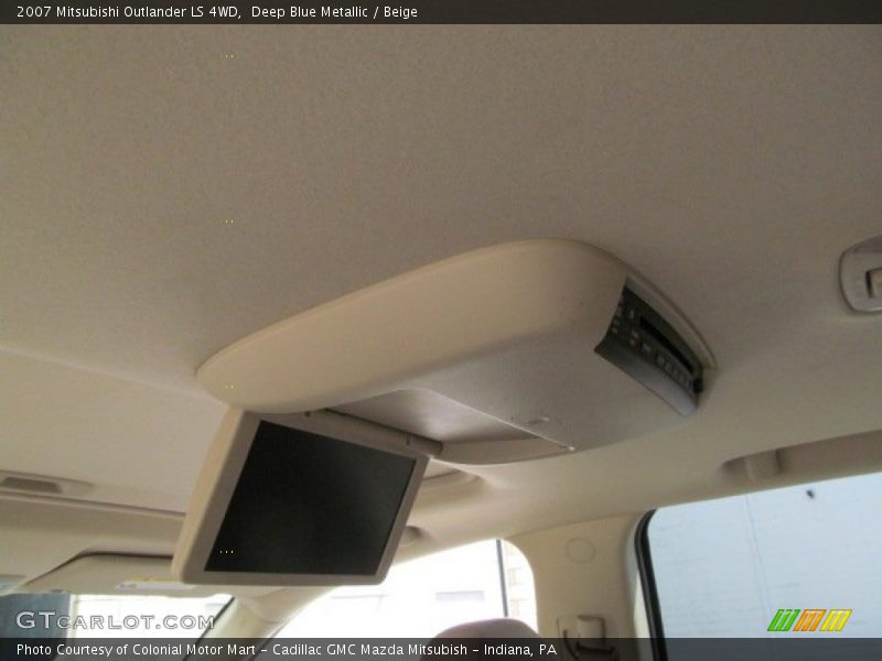 Deep Blue Metallic / Beige 2007 Mitsubishi Outlander LS 4WD
