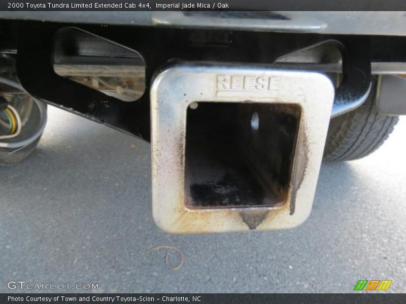 Imperial Jade Mica / Oak 2000 Toyota Tundra Limited Extended Cab 4x4