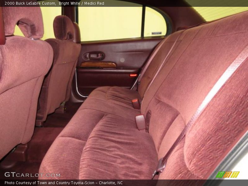 Bright White / Medici Red 2000 Buick LeSabre Custom