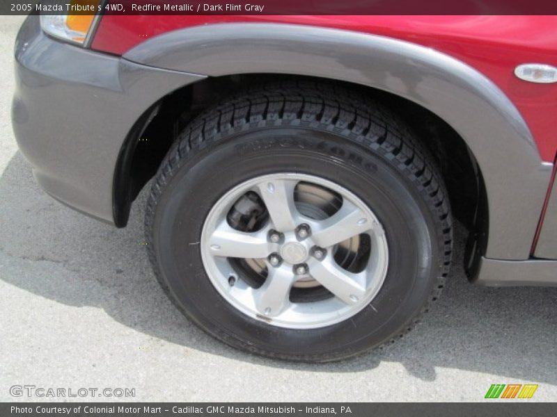 Redfire Metallic / Dark Flint Gray 2005 Mazda Tribute s 4WD