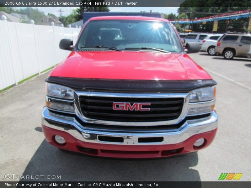 Fire Red / Dark Pewter 2006 GMC Sierra 1500 Z71 Extended Cab 4x4