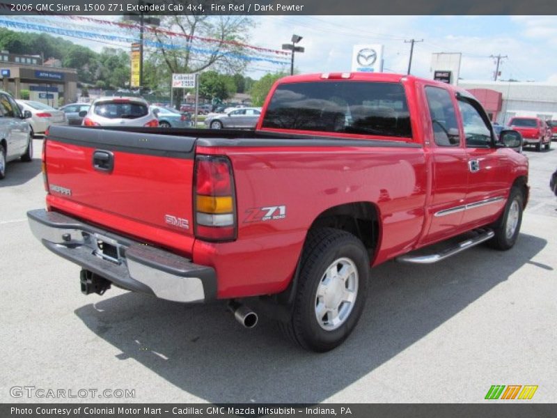 Fire Red / Dark Pewter 2006 GMC Sierra 1500 Z71 Extended Cab 4x4