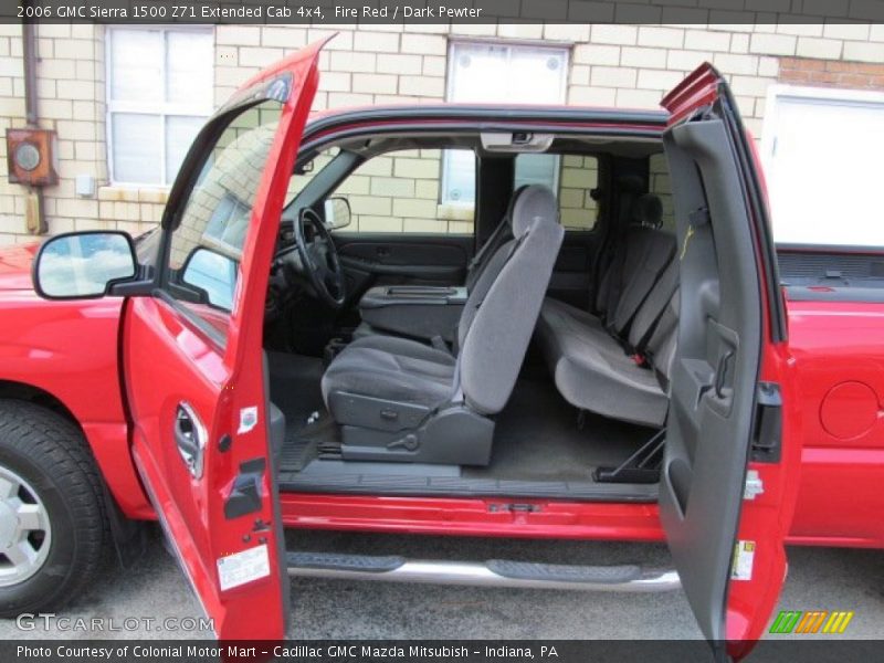 Fire Red / Dark Pewter 2006 GMC Sierra 1500 Z71 Extended Cab 4x4