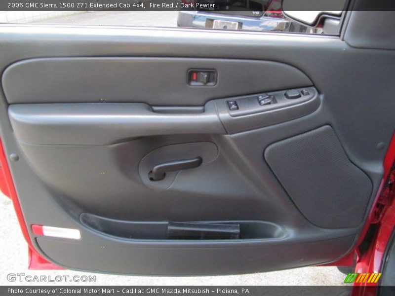 Fire Red / Dark Pewter 2006 GMC Sierra 1500 Z71 Extended Cab 4x4