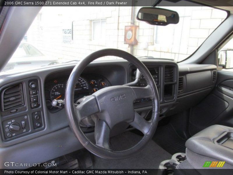 Fire Red / Dark Pewter 2006 GMC Sierra 1500 Z71 Extended Cab 4x4