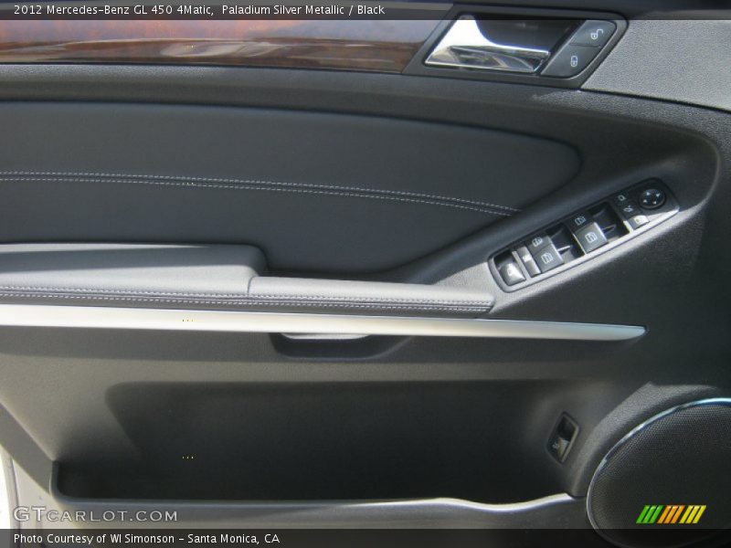 Paladium Silver Metallic / Black 2012 Mercedes-Benz GL 450 4Matic