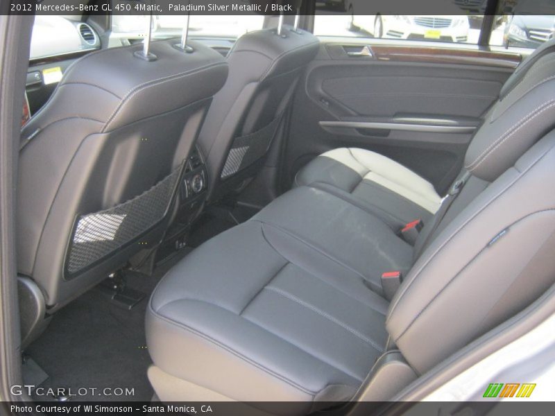 Paladium Silver Metallic / Black 2012 Mercedes-Benz GL 450 4Matic