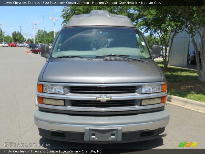 Medium Charcoal Gray Metallic / Medium Gray 1999 Chevrolet Express 1500 Passenger Conversion Van