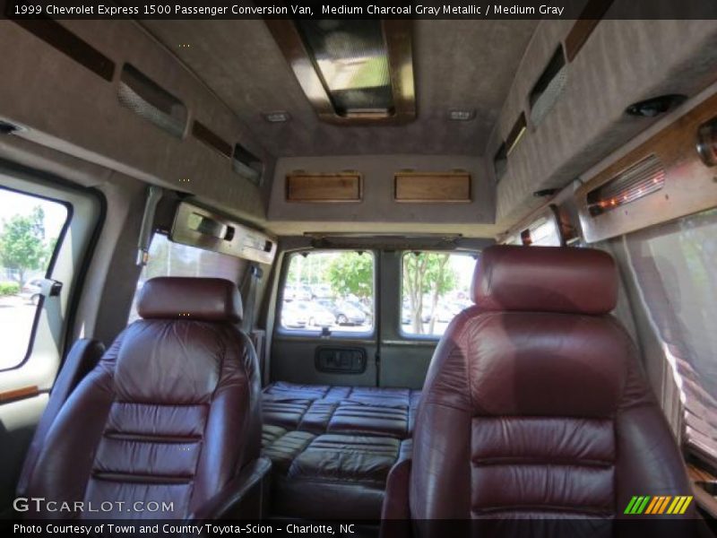 Medium Charcoal Gray Metallic / Medium Gray 1999 Chevrolet Express 1500 Passenger Conversion Van