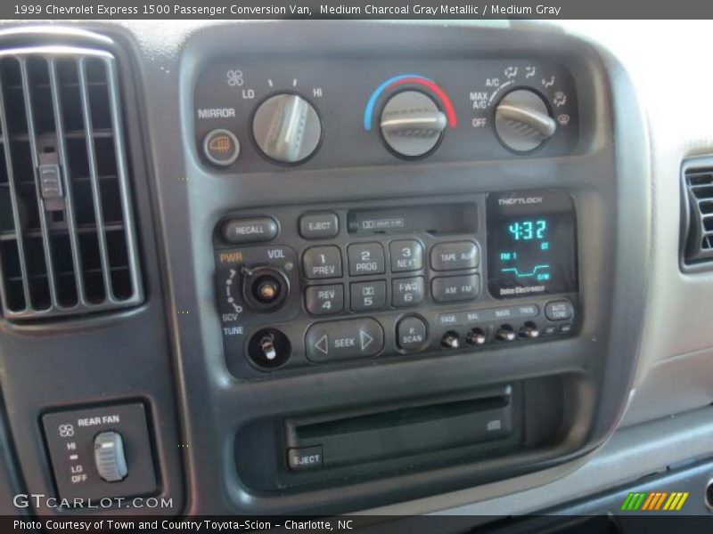 Controls of 1999 Express 1500 Passenger Conversion Van