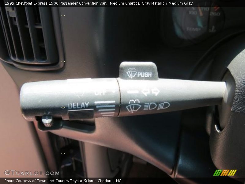 Medium Charcoal Gray Metallic / Medium Gray 1999 Chevrolet Express 1500 Passenger Conversion Van