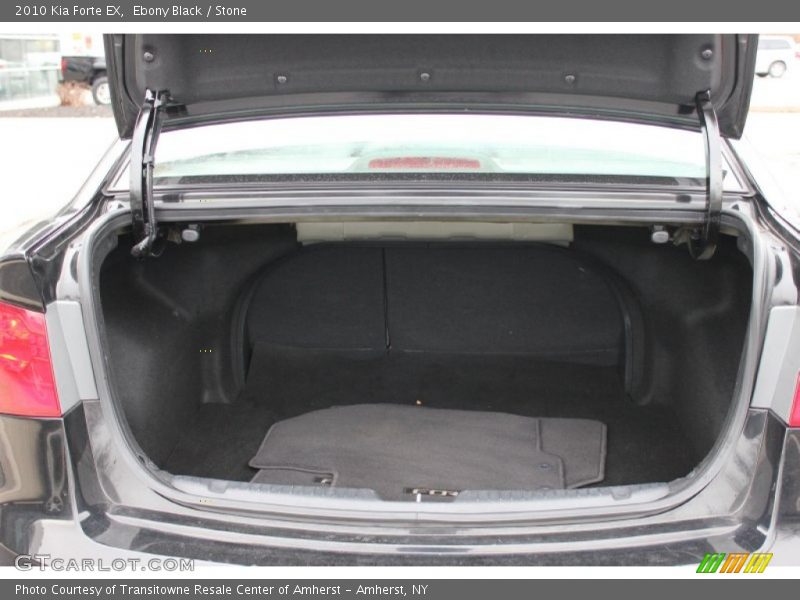 Ebony Black / Stone 2010 Kia Forte EX