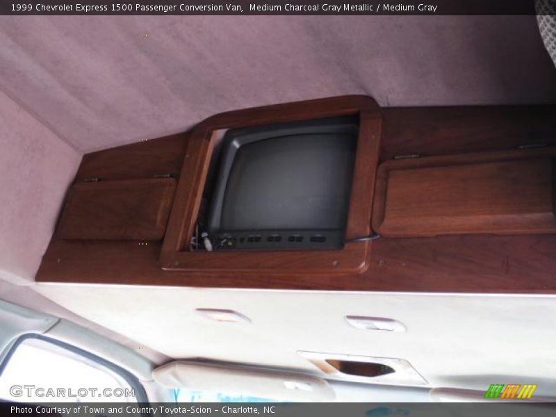 Medium Charcoal Gray Metallic / Medium Gray 1999 Chevrolet Express 1500 Passenger Conversion Van