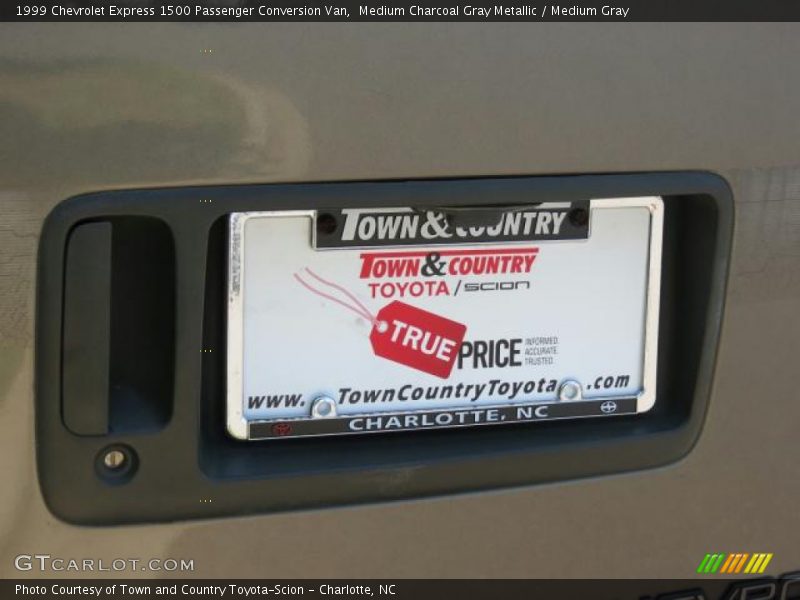 Medium Charcoal Gray Metallic / Medium Gray 1999 Chevrolet Express 1500 Passenger Conversion Van