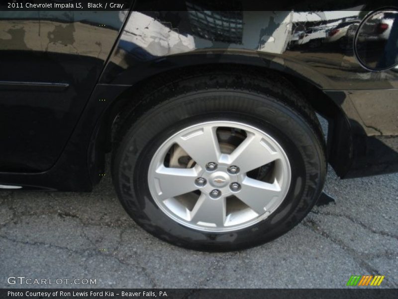 Black / Gray 2011 Chevrolet Impala LS
