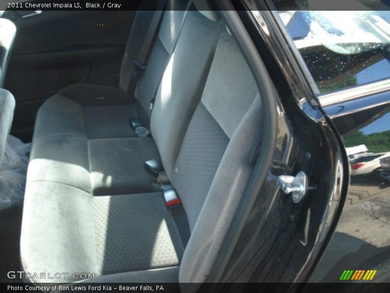 Black / Gray 2011 Chevrolet Impala LS