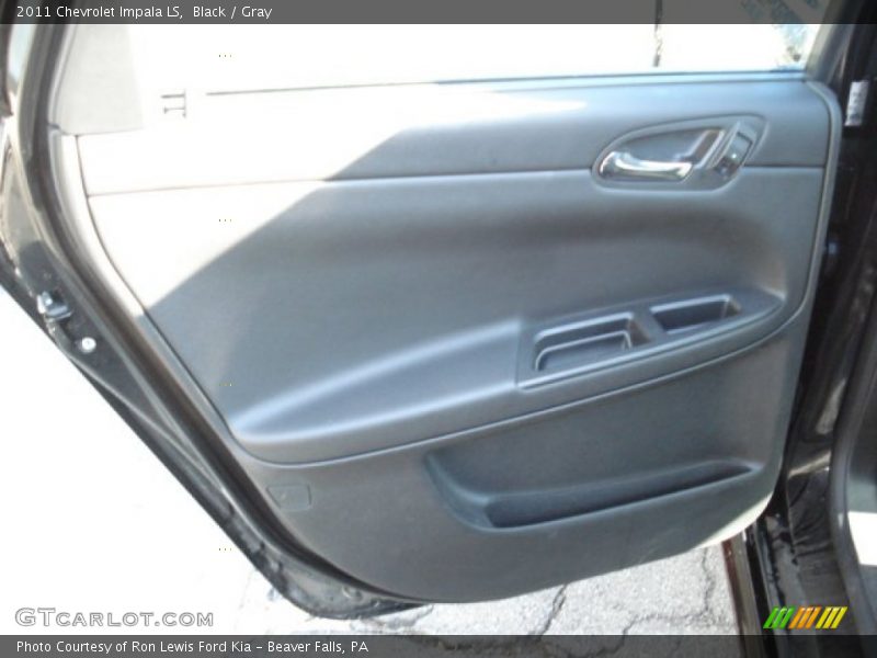 Black / Gray 2011 Chevrolet Impala LS