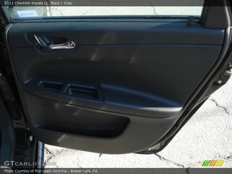 Black / Gray 2011 Chevrolet Impala LS