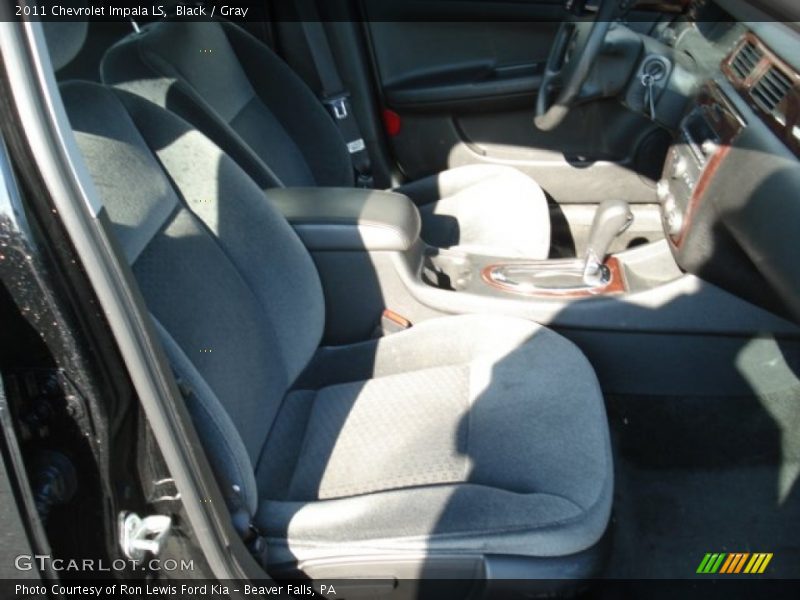 Black / Gray 2011 Chevrolet Impala LS