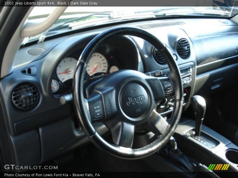 Black / Dark Slate Gray 2002 Jeep Liberty Sport 4x4