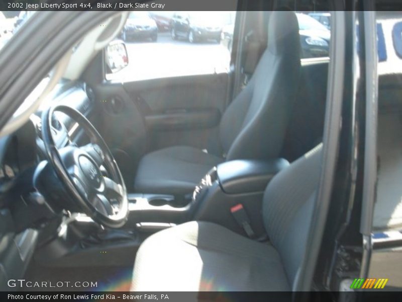 Black / Dark Slate Gray 2002 Jeep Liberty Sport 4x4
