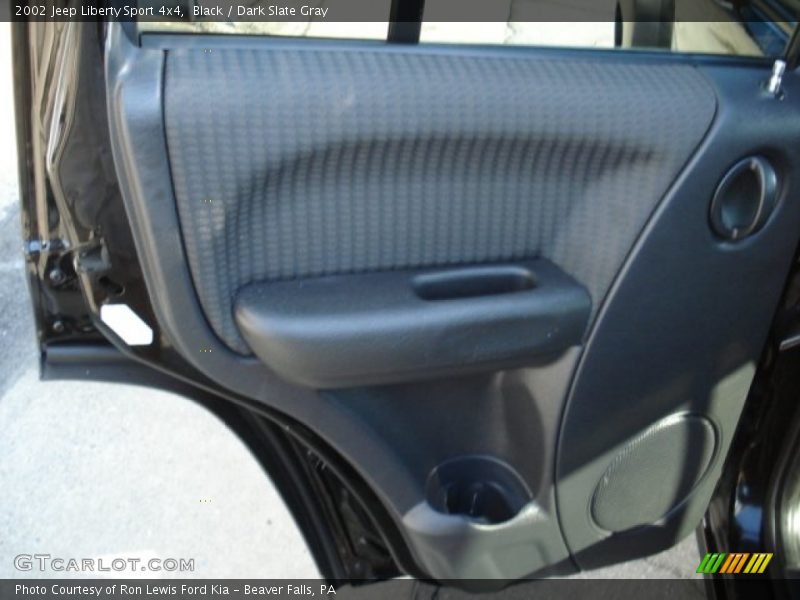 Black / Dark Slate Gray 2002 Jeep Liberty Sport 4x4