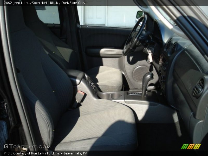 Black / Dark Slate Gray 2002 Jeep Liberty Sport 4x4