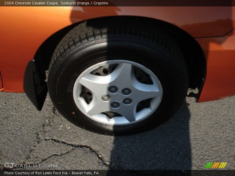 Sunburst Orange / Graphite 2004 Chevrolet Cavalier Coupe