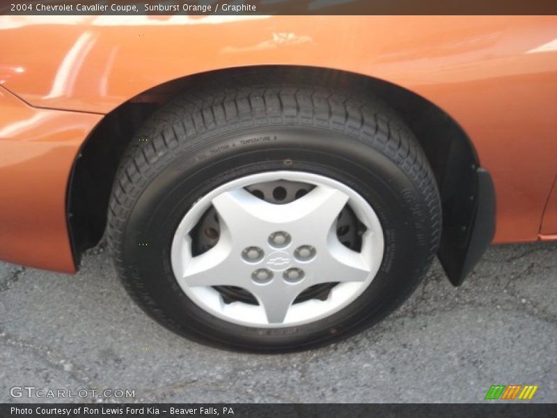 Sunburst Orange / Graphite 2004 Chevrolet Cavalier Coupe