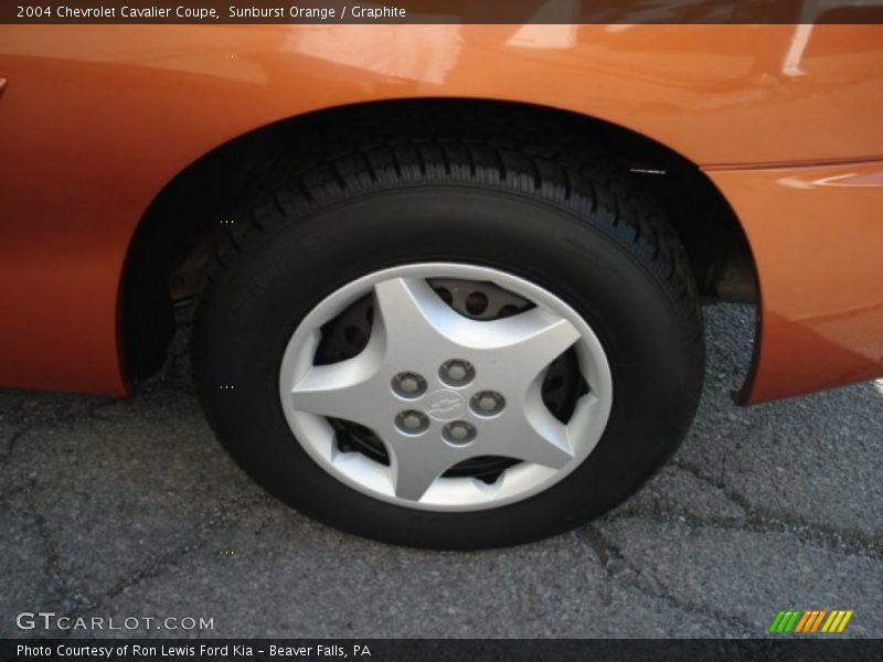 Sunburst Orange / Graphite 2004 Chevrolet Cavalier Coupe