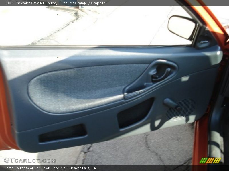 Sunburst Orange / Graphite 2004 Chevrolet Cavalier Coupe