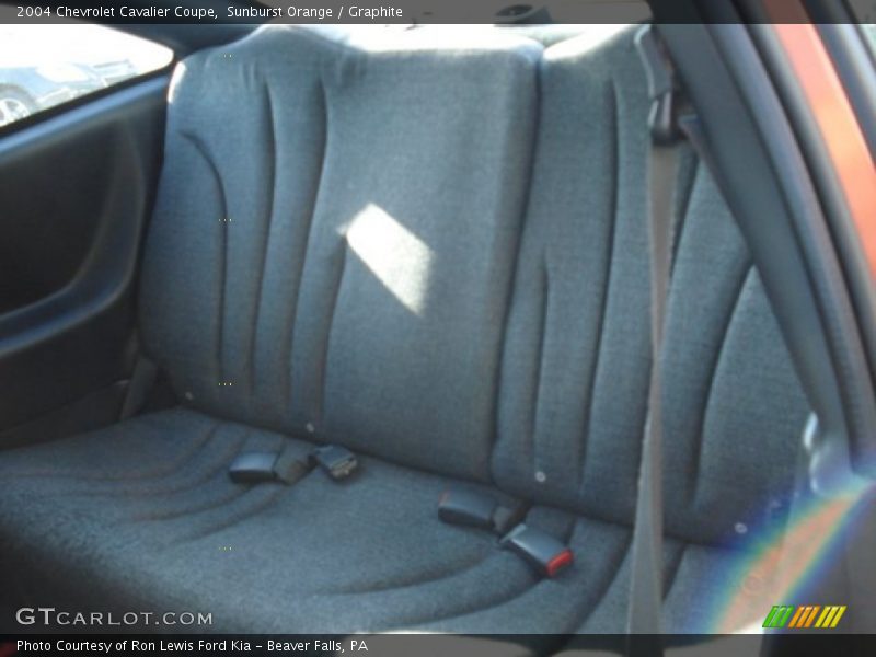 Sunburst Orange / Graphite 2004 Chevrolet Cavalier Coupe