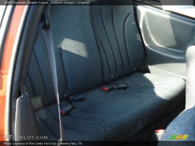 Sunburst Orange / Graphite 2004 Chevrolet Cavalier Coupe