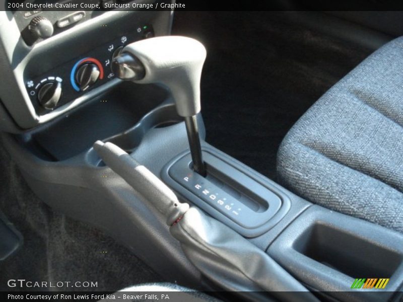 Sunburst Orange / Graphite 2004 Chevrolet Cavalier Coupe