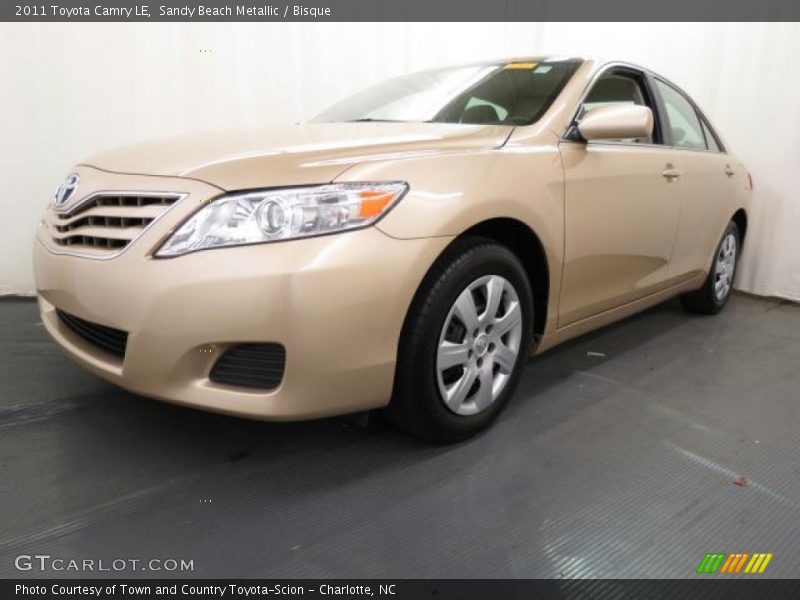 Sandy Beach Metallic / Bisque 2011 Toyota Camry LE