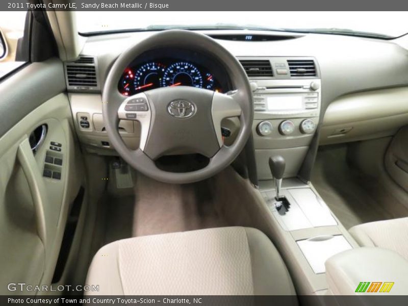 Sandy Beach Metallic / Bisque 2011 Toyota Camry LE