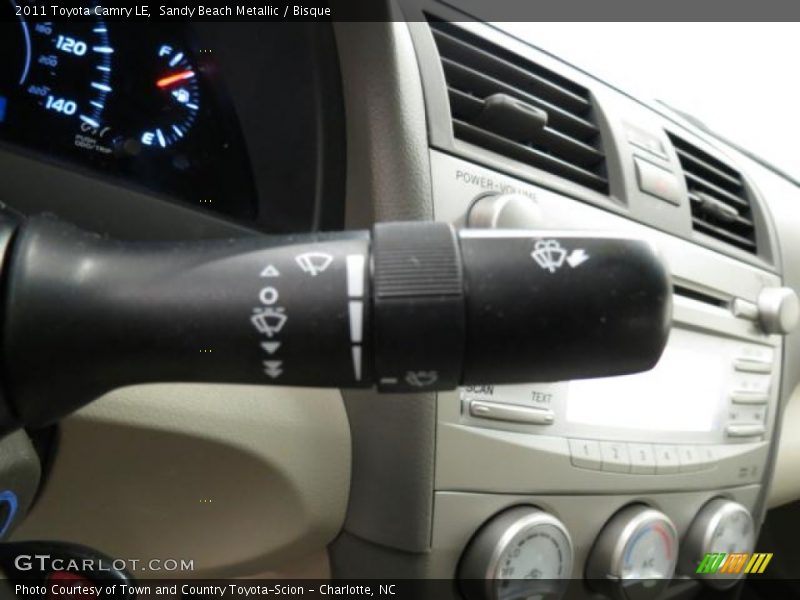 Sandy Beach Metallic / Bisque 2011 Toyota Camry LE