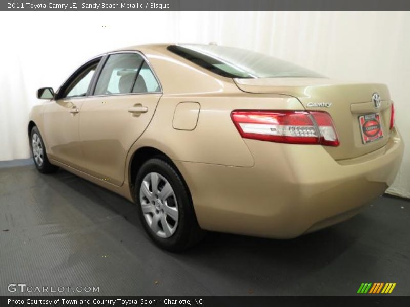 Sandy Beach Metallic / Bisque 2011 Toyota Camry LE