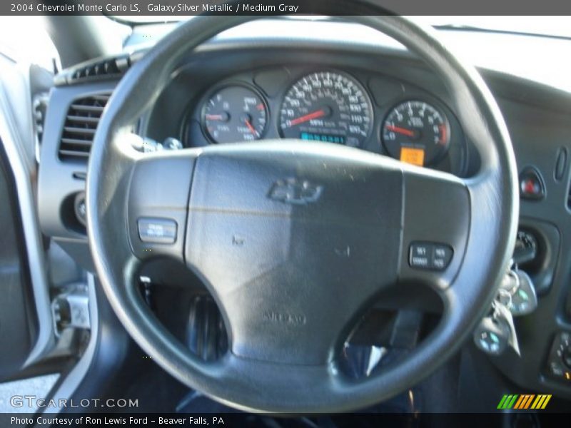 Galaxy Silver Metallic / Medium Gray 2004 Chevrolet Monte Carlo LS