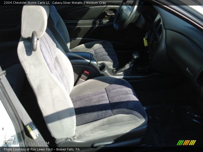 Galaxy Silver Metallic / Medium Gray 2004 Chevrolet Monte Carlo LS